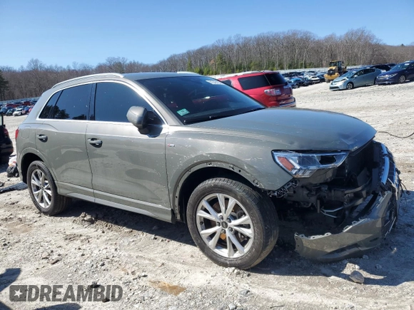 2021 Audi Q3 S line Premium Plus с VIN WA1EECF35M1056004, выставлен на аукционе Copart как лот 51042435 с пробегом 53 312 миль миль и Списание • Salvage title. История ставок и продаж доступна на DreamBid. Изображение 4.