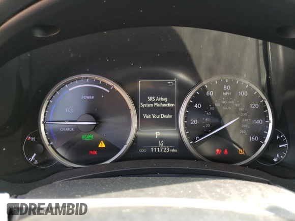 2019 Lexus NX 300h with VIN JTJBJRBZ0K2119208, listed as a Copart auction lot 62865873 with 111,723 mi miles and Salvage title. Bid and sale history available at DreamBid. Image 9.