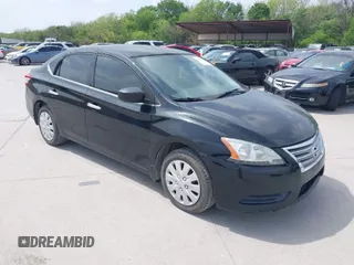 2014 Nissan Sentra S with VIN 1N4AB7AP8EN855757, listed as a IAAI auction lot 41946722 with 135,279 mi miles and . Bid and sale history available at DreamBid. Image 1.