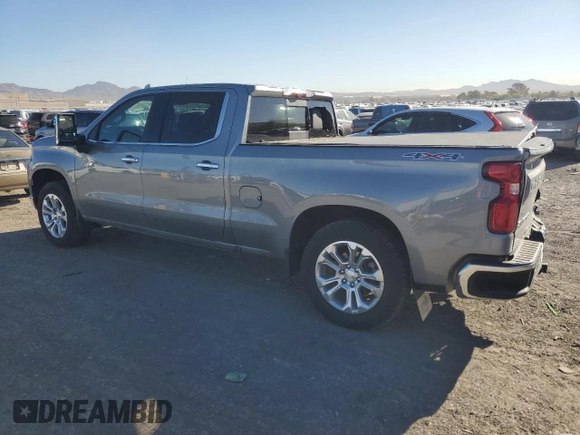 2024 Chevrolet Silverado 1500 LTZ with VIN 1GCUDGE84RZ239587, listed as a Copart auction lot 50035885 with 7,469 mi miles and Salvage Title. Bid and sale history available at DreamBid. Image 2.