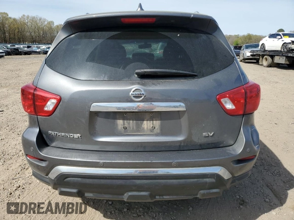 2020 Nissan Pathfinder SV with VIN 5N1DR2BN6LC606753, listed as a Copart auction lot 50440735 with Not provided miles and Salvage title. Bid and sale history available at DreamBid. Image 6.