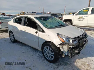 2017 Kia Rio LX with VIN KNADM4A39H6016175, listed as a Copart auction lot 49865335 with 0 mi miles and Salvage Title. Bid and sale history available at carsss.com. Image 4.