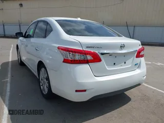 2013 Nissan Sentra SV with VIN 3N1AB7AP5DL645998, listed as a IAAI auction lot 42072709 with 172,077 mi miles. Bid and sale history available at carsss.com. Image 3.