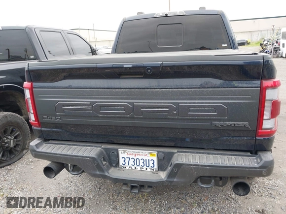 2023 Ford F-150 Raptor with VIN 1FTFW1RG1PFA87381, listed as a IAAI auction lot 41710758 with 19,626 mi miles and . Bid and sale history available at DreamBid. Image 17.