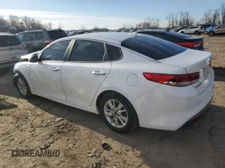 2017 Kia Optima LX with VIN KNAGT4L32H5173971, listed as a Copart auction lot 46578515 with 89,072 mi miles and Salvage Title. Bid and sale history available at carsss.com. Image 2.