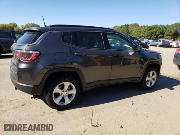 2018 Jeep Compass Altitude with VIN 3C4NJDBB6JT481241, listed as a Copart auction lot 74816654 with Not Provided miles and Salvage Title. Bid and sale history available at carsss.com. Image 3.
