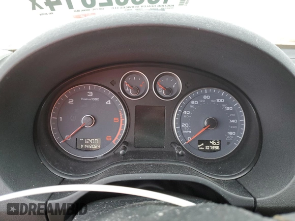 2012 Audi A3 2.0 TDI Premium with VIN WAUBJAFM3CA021636, listed as a Copart auction lot 40302014 with 107,396 mi miles and Non Repairable. Bid and sale history available at carsss.com. Image 9.