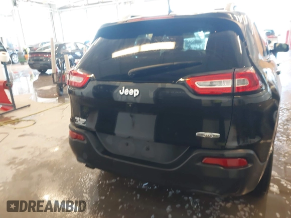 2015 Jeep Cherokee Latitude with VIN 1C4PJLCB9FW536767, listed as a IAAI auction lot 41380122 with 192,535 mi miles. Bid and sale history available at carsss.com. Image 16.