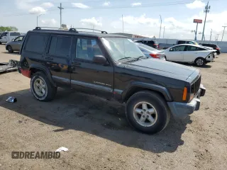 2001 Jeep Cherokee Sport with VIN 1J4FF48S51L548933, listed as a Copart auction lot 60962095 with 175,352 mi miles and Clean title. Bid and sale history available at DreamBid. Image 4.
