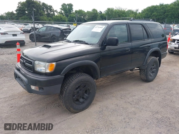 1999 Toyota 4Runner SR5 with VIN JT3HN86R7X0222574, listed as a IAAI auction lot 42791068 with 272,791 mi miles and . Bid and sale history available at DreamBid. Image 2.