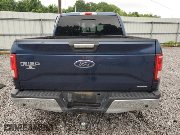 2016 Ford F-150 XL with VIN 1FTEW1CF0GKF60979, listed as a Copart auction lot 55254535 with 272,498 mi miles and Salvage title. Bid and sale history available at DreamBid. Image 6.