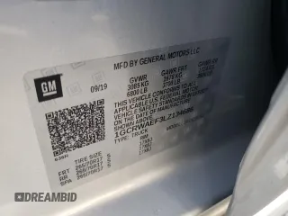 2020 Chevrolet Silverado 1500 Work Truck with VIN 1GCRWAEF3LZ134686, listed as a Copart auction lot 48921212 with 8,432 mi miles and Salvage Title. Bid and sale history available at DreamBid. Image 10.