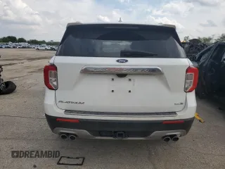 2020 Ford Explorer Platinum z VIN 1FM5K8HC4LGA06047, wystawiony jako Copart lot #58777285 z przebiegiem Nie podano mil oraz Szkoda całkowita • Salvage title. Historia ofert i sprzedaży dostępna na DreamBid. Obrazek 6.