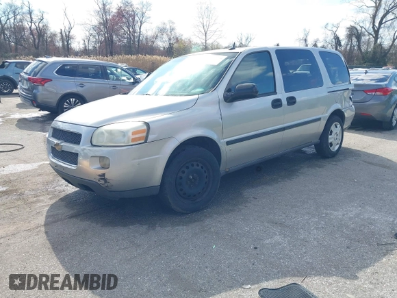 2007 Chevrolet Uplander LS Fleet with VIN 1GNDV23W47D213865, listed as a IAAI auction lot 41894688 with 259,018 mi miles. Bid and sale history available at carsss.com. Image 20.