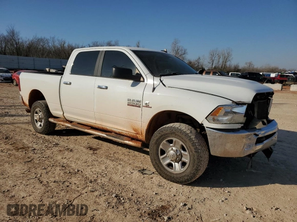 2017 Ram 2500 Big Horn with VIN 3C6UR5DL3HG685151, listed as a Copart auction lot 46501255 with 201,018 mi miles and Salvage Title. Bid and sale history available at carsss.com. Image 4.
