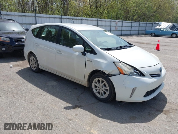 2012 Toyota Prius Two with VIN JTDZN3EU0C3084233, listed as a IAAI auction lot 42122706 with 233,288 mi miles and . Bid and sale history available at DreamBid. Image 1.