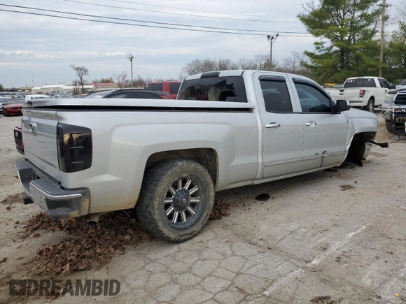 2014 Chevrolet Silverado 1500 LTZ with VIN 1GCVKSEC9EZ244165, listed as a Copart auction lot 80828254 with 137,289 mi miles and Salvage Title. Bid and sale history available at DreamBid. Image 3.