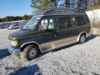 1992 Ford Econoline Cargo with VIN 1FDEE14N0NHB21568, listed as a Copart auction lot 86055234 with 93,945 mi miles and Clean Title. Bid and sale history available at carsss.com. Image 1.