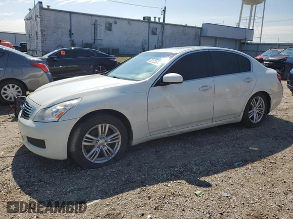 2007 Infiniti G35 G35x with VIN JNKBV61F47M804724, listed as a Copart auction lot 62123674 with Not Provided miles and Salvage Title. Bid and sale history available at DreamBid. Image 1.