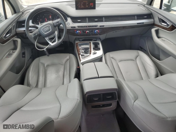 2018 Audi Q7 Premium Plus with VIN WA1LHAF74JD007781, listed as a Copart auction lot 48602205 with 80,430 mi miles and Salvage Title. Bid and sale history available at carsss.com. Image 8.