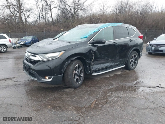 2017 Honda CR-V Touring with VIN 2HKRW2H98HH678031, listed as a IAAI auction lot 41853055 with NaN miles. Bid and sale history available at carsss.com. Image 18.