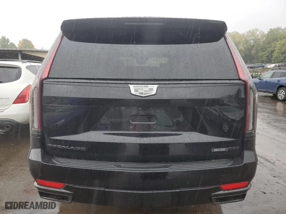 2021 Cadillac Escalade Sport with VIN 1GYS4EKL1MR346183, listed as a Copart auction lot 72562954 with 47,339 mi miles and Salvage Title. Bid and sale history available at carsss.com. Image 6.