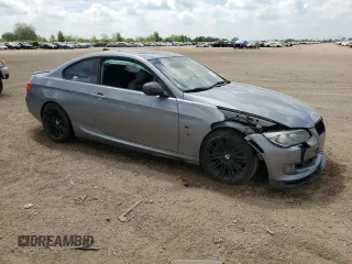 2011 BMW 3 Series 335i xDrive with VIN WBAKF9C54BE620114, listed as a Copart auction lot 56594205 with 85,473 mi miles and Salvage title. Bid and sale history available at DreamBid. Image 4.
