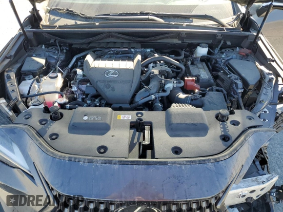 2024 Lexus NX with VIN 2T2GGCEZ2RC048133, listed as a Copart auction lot 82991934 with 9,140 mi miles and Salvage Title. Bid and sale history available at carsss.com. Image 12.