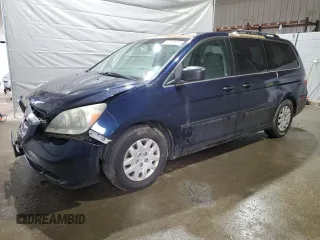 2005 Honda Odyssey LX with VIN 5FNRL38295B085368, listed as a Copart auction lot 47393075 with 250,011 mi miles and Salvage Title. Bid and sale history available at carsss.com. Image 1.