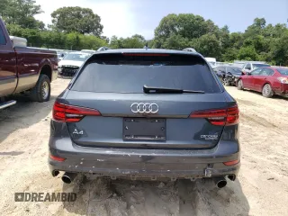 2018 Audi A4 allroad Premium Plus with VIN WA18NAF48JA059923, listed as a Copart auction lot 63495584 with 0 mi miles and Salvage Title. Bid and sale history available at carsss.com. Image 6.