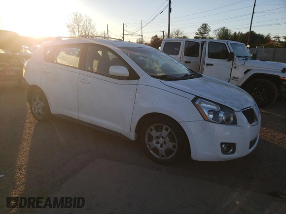2009 Pontiac Vibe with VIN 5Y2SM67049Z408533, listed as a Copart auction lot 78808934 with 155,604 mi miles and Salvage Title. Bid and sale history available at carsss.com. Image 4.