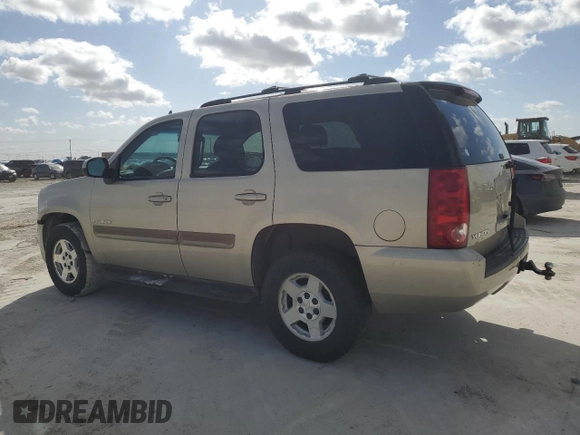 2007 GMC Yukon SLE with VIN 1GKFC13J47R230064, listed as a Copart auction lot 47835865 with 0 mi miles and Salvage Title. Bid and sale history available at carsss.com. Image 2.
