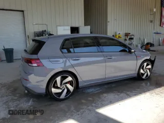 2024 Volkswagen Golf GTI S with VIN WVWGA7CD0RW144824, listed as a Copart auction lot 42586505 with 22,158 mi miles and Salvage Title. Bid and sale history available at carsss.com. Image 3.