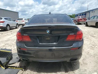 2014 BMW 7 Series 740Li with VIN WBAYE4C53ED137952, listed as a Copart auction lot 62829515 with 151,160 mi miles and Salvage title. Bid and sale history available at DreamBid. Image 6.