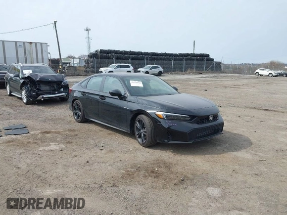 2025 Honda Civic Si with VIN 2HGFE1E57SH472251, listed as a IAAI auction lot 41776803 with 5,608 mi miles and . Bid and sale history available at DreamBid. Image 1.