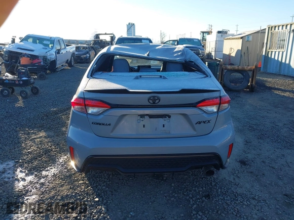 2021 Toyota Corolla SE with VIN 5YFS4MCE1MP081078, listed as a IAAI auction lot 41539795 with 59,499 mi miles. Bid and sale history available at carsss.com. Image 16.