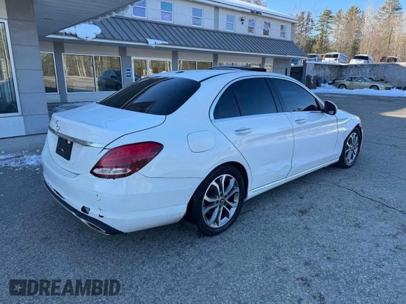 2017 Mercedes-Benz C 300 with VIN 55SWF4JB9HU215940, listed as a Copart auction lot 46169925 with 68,929 mi miles and Clean title. Bid and sale history available at DreamBid. Image 4.