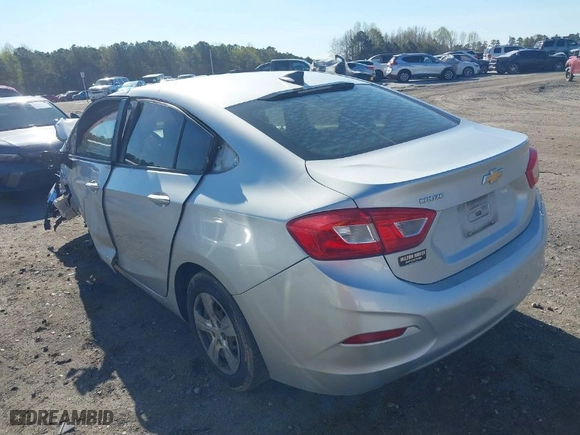 2016 Chevrolet Cruze LS with VIN 1G1BC5SMXG7262146, listed as a IAAI auction lot 41867629 with 130,297 mi miles. Bid and sale history available at carsss.com. Image 3.