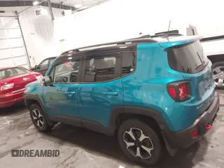 2021 Jeep Renegade Trailhawk with VIN ZACNJDC13MPM13834, listed as a IAAI auction lot 41480700 with 62,621 mi miles and . Bid and sale history available at DreamBid. Image 15.