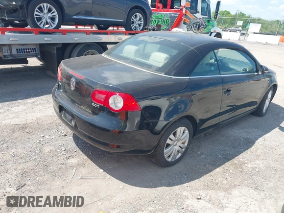 2009 Volkswagen Eos Komfort with VIN WVWBA71F99V023536, listed as a IAAI auction lot 42116083 with 124,246 mi miles and . Bid and sale history available at DreamBid. Image 4.