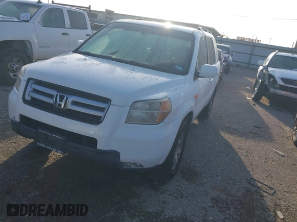 2008 Honda Pilot EX-L z VIN 5FNYF28558B023235, wystawiony jako IAAI lot #42516957 z przebiegiem 248 503 mil mil oraz . Historia ofert i sprzedaży dostępna na DreamBid. Obrazek 2.