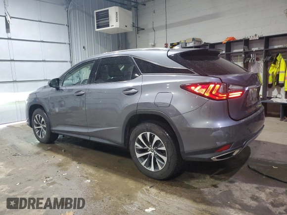 2021 Lexus RX with VIN 2T2HZMDA0MC264670, listed as a Copart auction lot 46272395 with 38,174 mi miles and Salvage Title. Bid and sale history available at carsss.com. Image 2.
