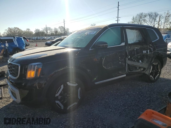 2025 Kia Telluride S with VIN 5XYP64GC4SG598370, listed as a Copart auction lot 46740015 with 513 mi miles and Salvage Title. Bid and sale history available at DreamBid. Image 1.
