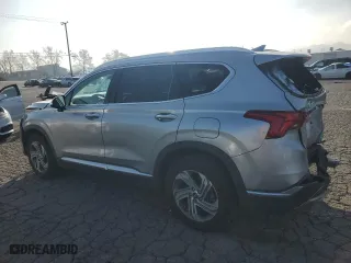 2021 Hyundai Santa Fe SEL with VIN 5NMS34AJ5MH321004, listed as a Copart auction lot 45740535 with 43,519 mi miles and Salvage Title. Bid and sale history available at carsss.com. Image 2.