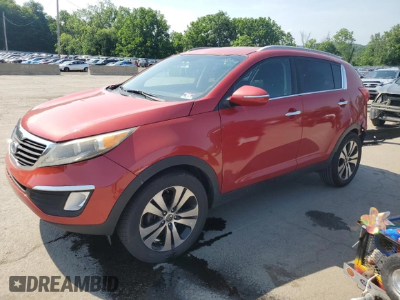 2011 Kia Sportage EX with VIN KNDPCCA27B7079569, listed as a Copart auction lot 62072015 with 156,569 mi miles and Salvage title. Bid and sale history available at DreamBid. Image 1.