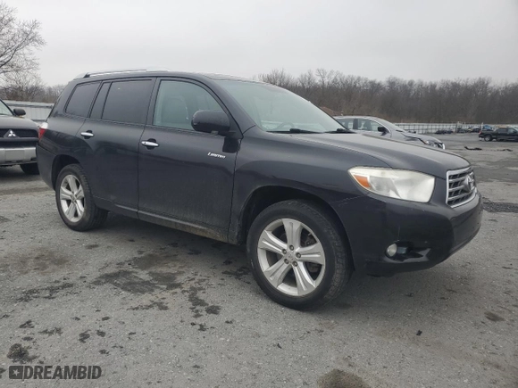 2010 Toyota Highlander Limited with VIN 5TDDK3EH7AS007599, listed as a Copart auction lot 50413795 with 168,853 mi miles and Salvage Title. Bid and sale history available at carsss.com. Image 4.