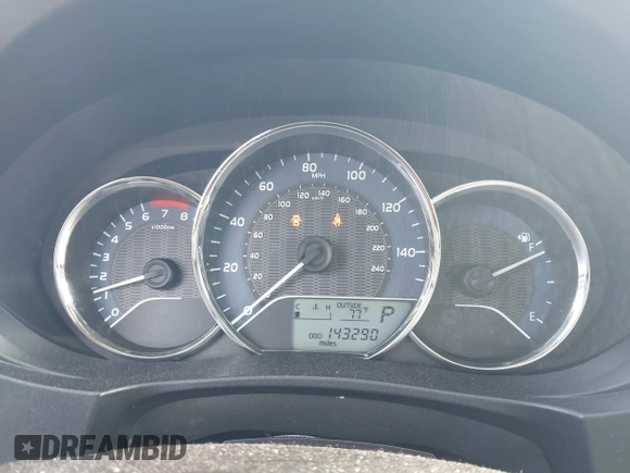 2016 Toyota Corolla L with VIN 2T1BURHE5GC575454, listed as a IAAI auction lot 42462438 with 163,000 mi miles and . Bid and sale history available at DreamBid. Image 7.