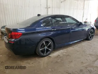 2015 BMW 5 Series 535d xDrive with VIN WBAFV3C55FD686488, listed as a Copart auction lot 56680554 with 109,023 mi miles and Salvage title. Bid and sale history available at DreamBid. Image 3.