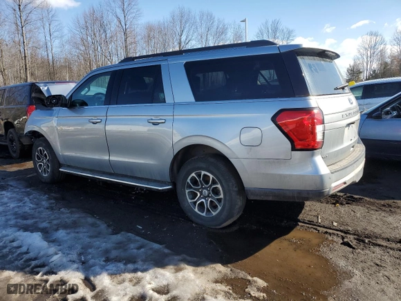 2023 Ford Expedition Max XLT with VIN 1FMJK1J89PEA03917, listed as a Copart auction lot 46228045 with NaN miles and Salvage Title. Bid and sale history available at carsss.com. Image 2.