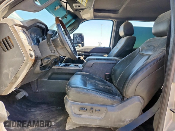 2016 Ford F-250 Lariat with VIN 1FT7W2BT2GEC01895, listed as a Copart auction lot 60191905 with 143,298 mi miles and Salvage title. Bid and sale history available at DreamBid. Image 7.